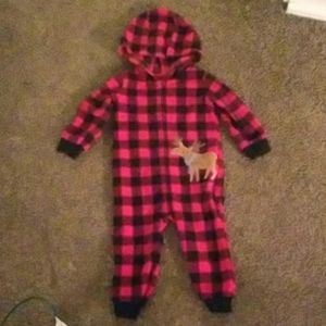 18m Red/Black Plaid PJ's